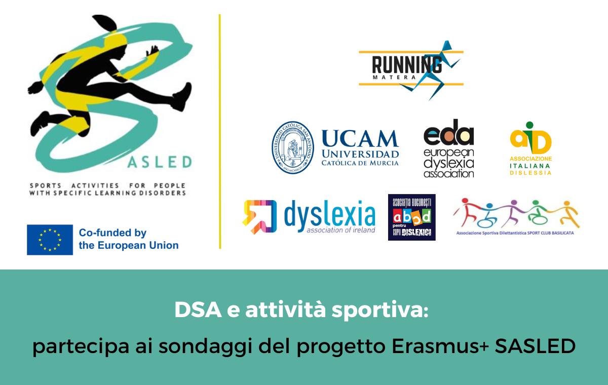 DSA e sport: partecipa ai sondaggi del progetto Erasmus+ Sport SASLED