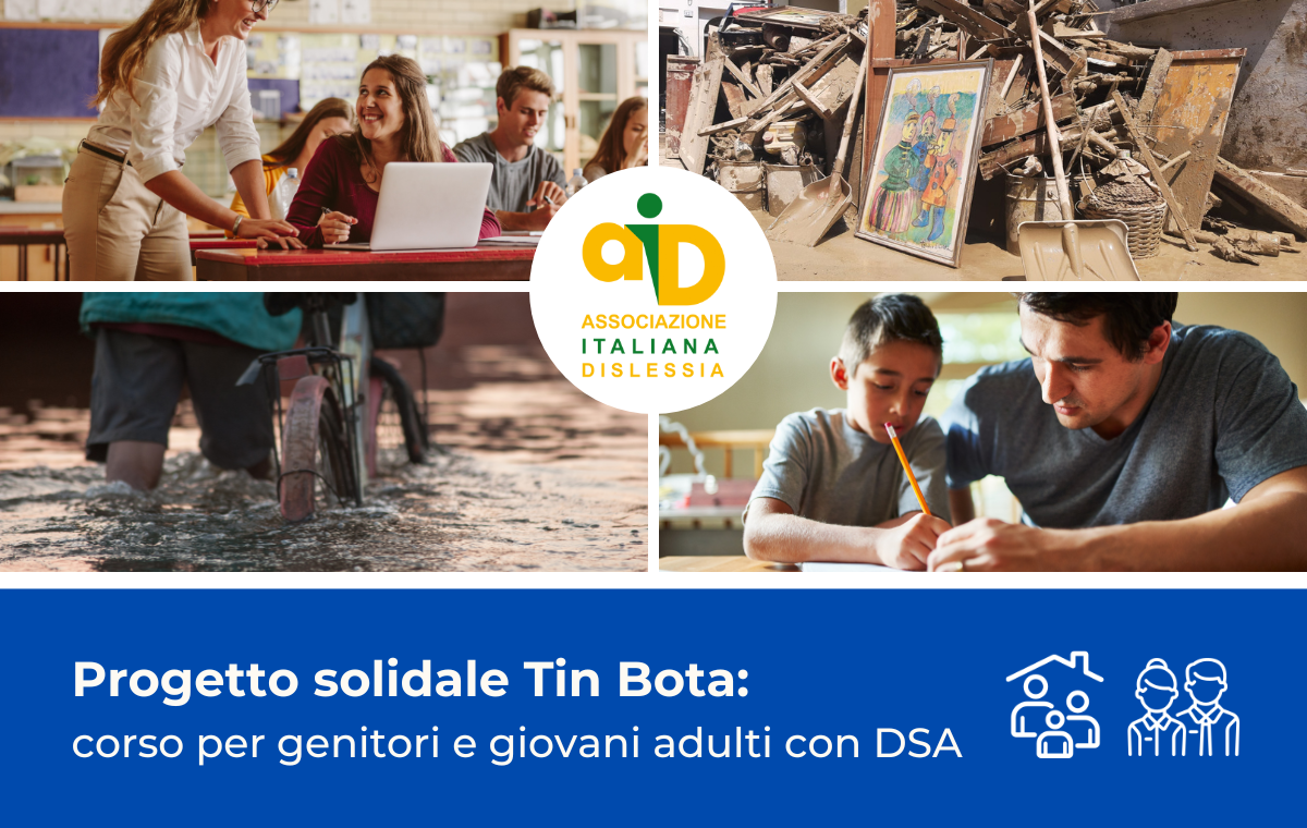 Tin Bota: corso di formazione online per genitori e giovani adulti con DSA