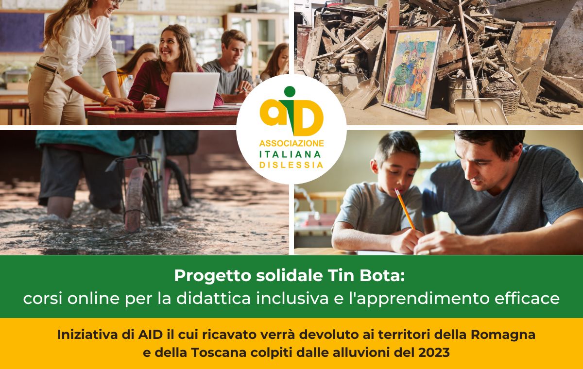 Progetto solidale Tin Bota: corsi online per la didattica inclusiva e l'apprendimento efficace