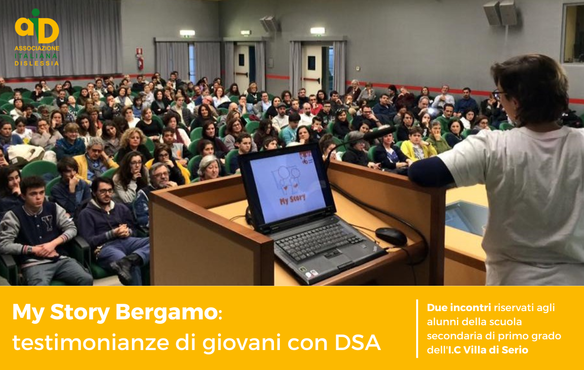 My Story Bergamo: testimonianze di giovani con DSA