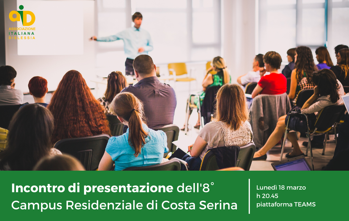 Incontro di presentazione dell'8° Campus Residenziale di Costa Serina (BG)