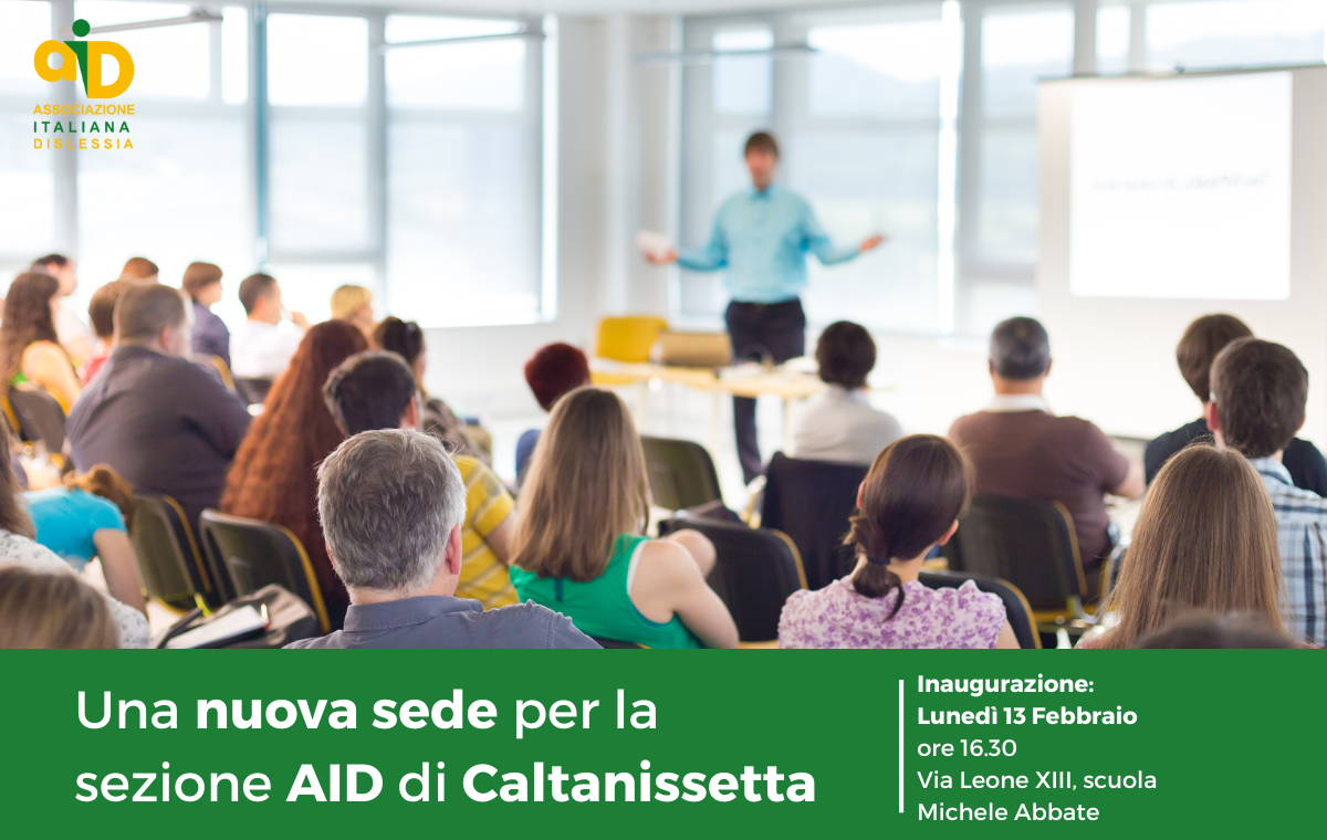 Una nuova sede per la sezione AID di Caltanissetta