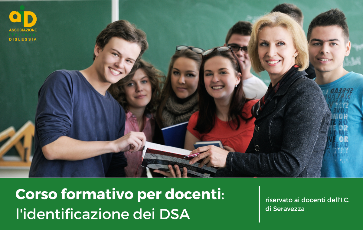 Corso formativo per docenti: l'identificazione dei DSA