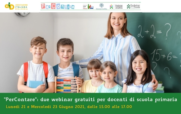 PerContare: due webinar gratuiti per docenti di scuola primaria