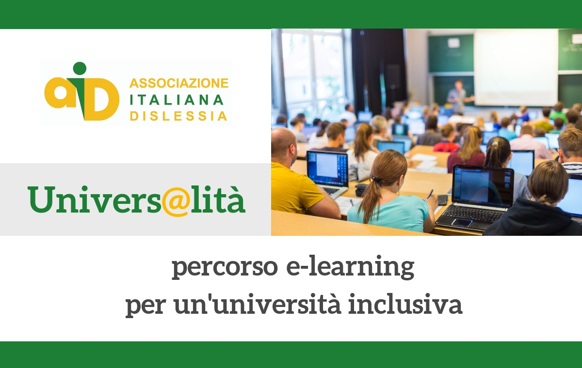 Univers@lità: percorso e-learning gratuito per un'università inclusiva