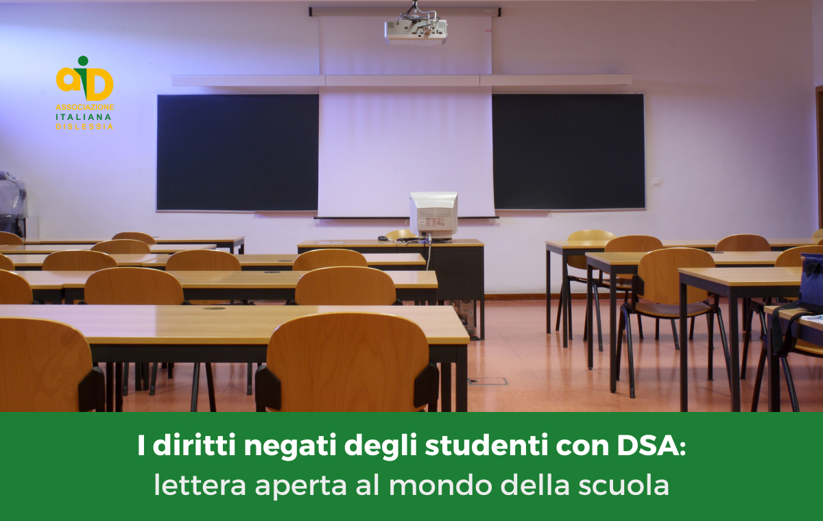 I diritti negati degli studenti con DSA: lettera aperta alla scuola