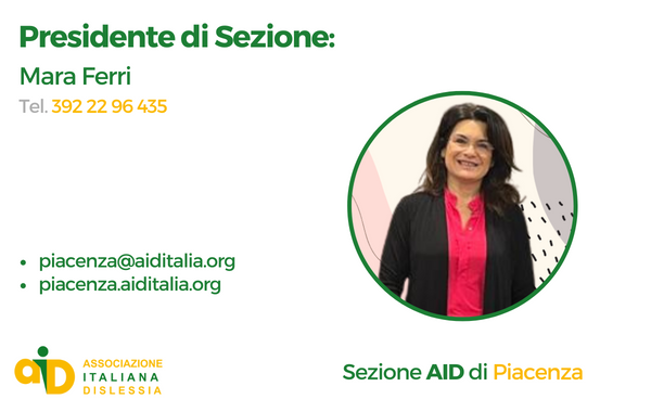 La sezione AID di Piacenza riparte con una nuova presidente 