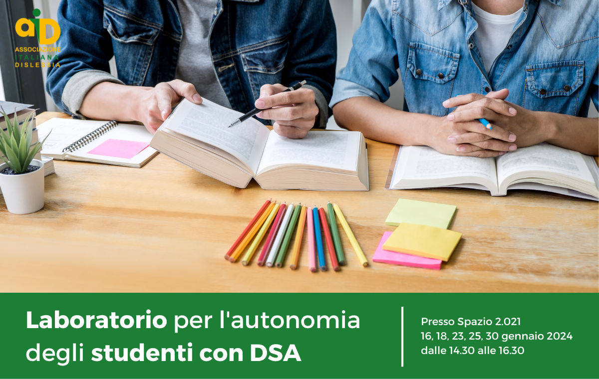 Laboratorio per l'autonomia degli studenti con DSA