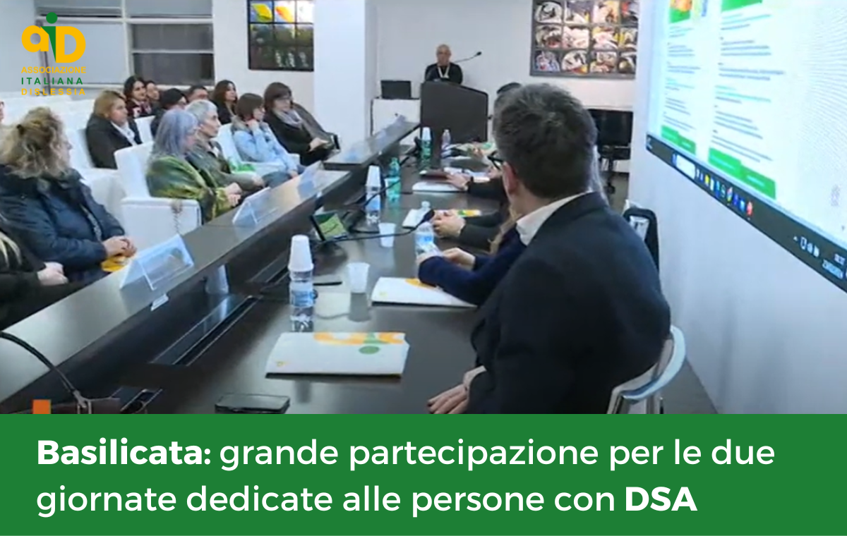 Basilicata: grande partecipazione per le due giornate dedicate alle persone con DSA