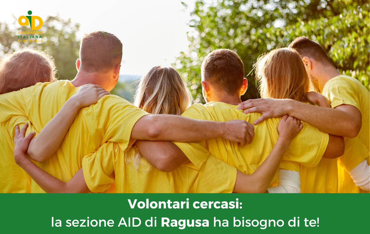 Volontari cercasi: la sezione AID di Ragusa ha bisogno di te!