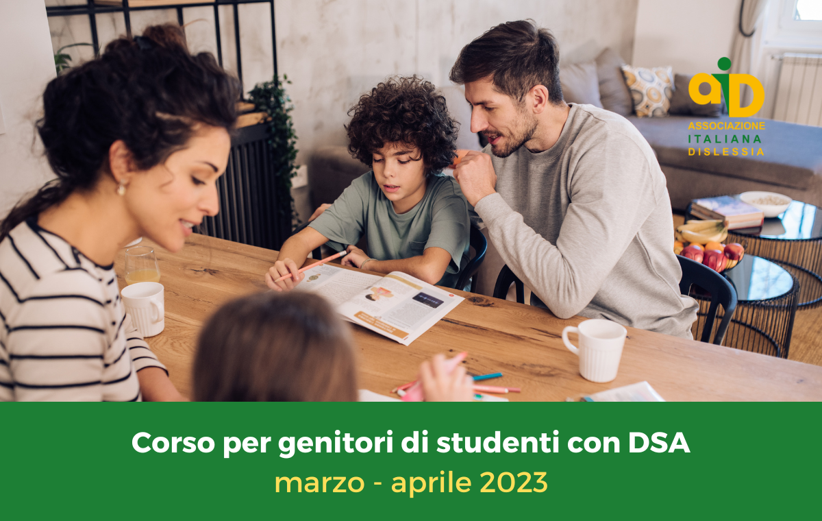 Corso per genitori di studenti con DSA 2023