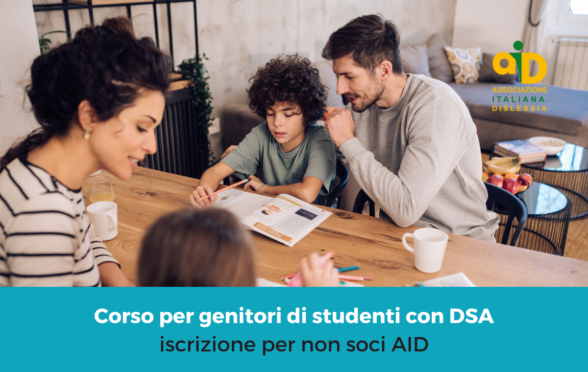 Questo modulo di iscrizione è riservato ai non soci che vogliono iscriversi al corso genitori di studenti con DSA 2023, promosso dalla sezione AID di Rovigo.